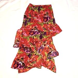 Silk Skirt maxi asymmetrical by Chico’s